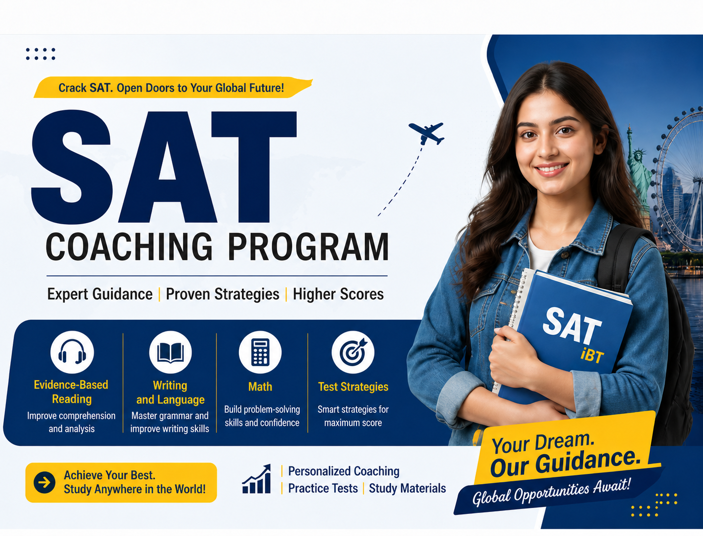 Students and professionals preparing for international opportunities at Career Master 4U