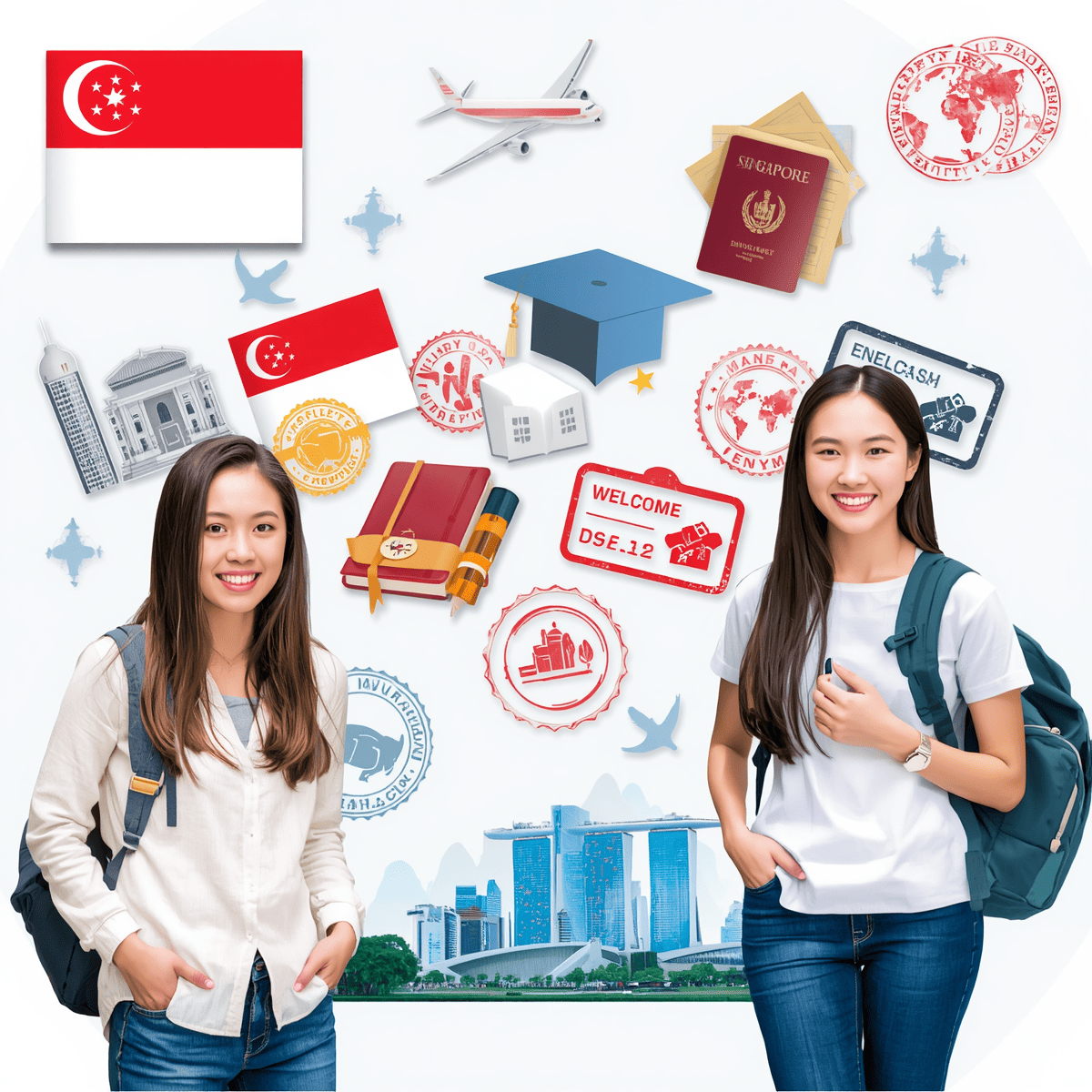 Study in Singapore with Trusted Visa Consultants in Ahmedabad