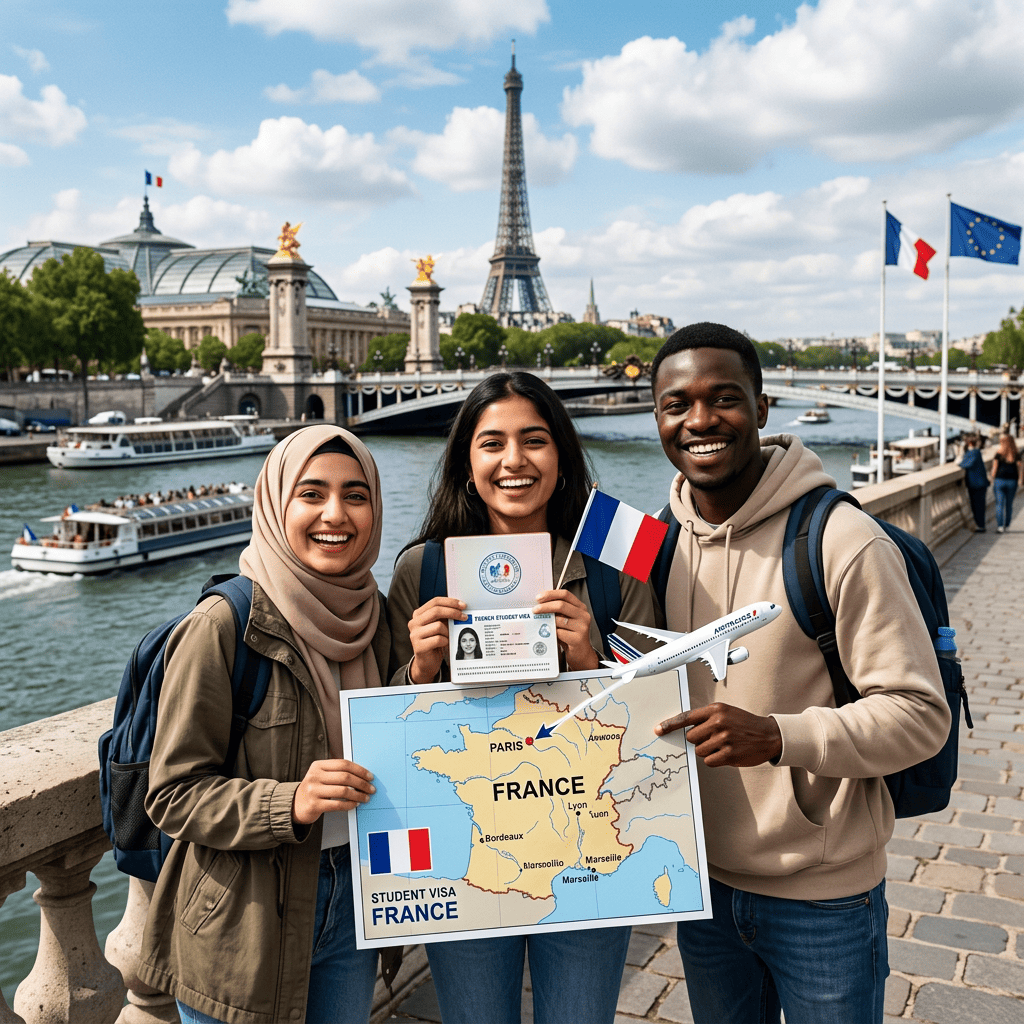 Study in france with Trusted Visa Consultants in Ahmedabad