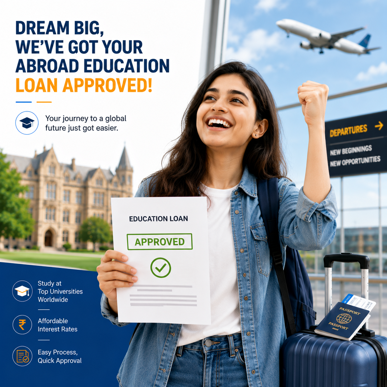 Students and professionals preparing for international opportunities at Career Master 4U
